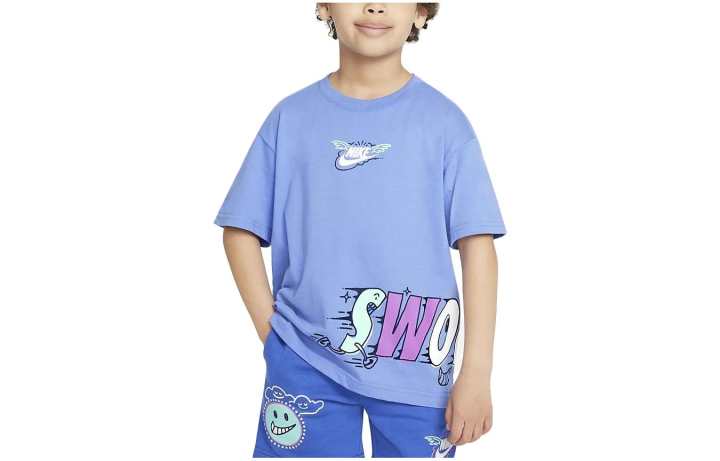 Nike Nike Kids T Shirts Crew Neck Moderate