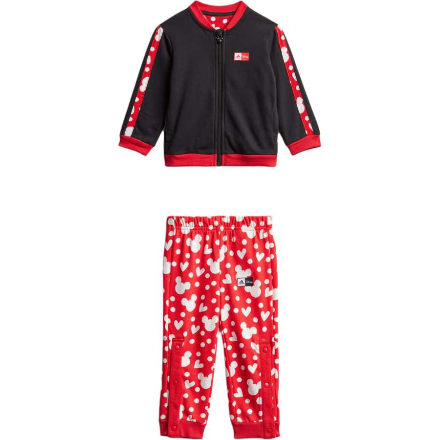 Adidas Adidas x DISHINI,LIANMINGKUAN Casual Sportswear Black/Bright Red Infant And Toddler
