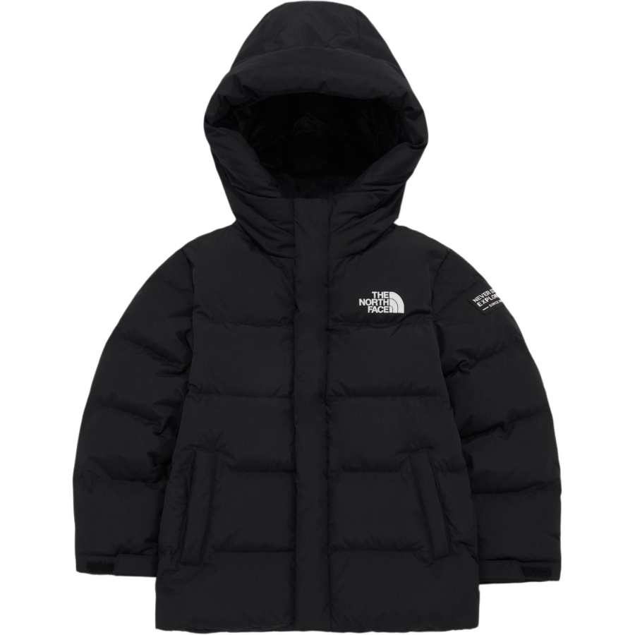 THE NORTH FACE Down Jacket SS24 Thermal Thickened Neckline Fleece Lined Letter Print Comfortable Hooded Long Sleeved