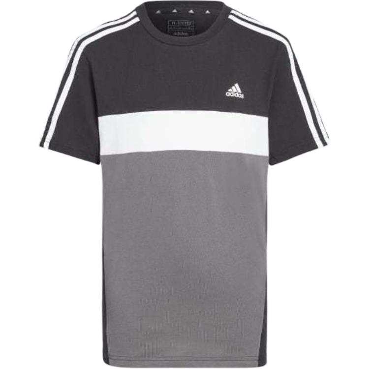 Adidas Adidas Sportswear T Shirt Black/Gray Five/White Teenagers