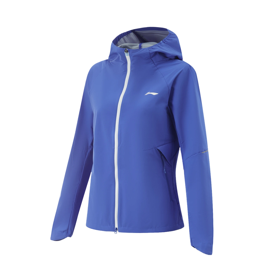 Li-Ning Li Ning Running Collection Trench Coat Women's Dazzling Blue