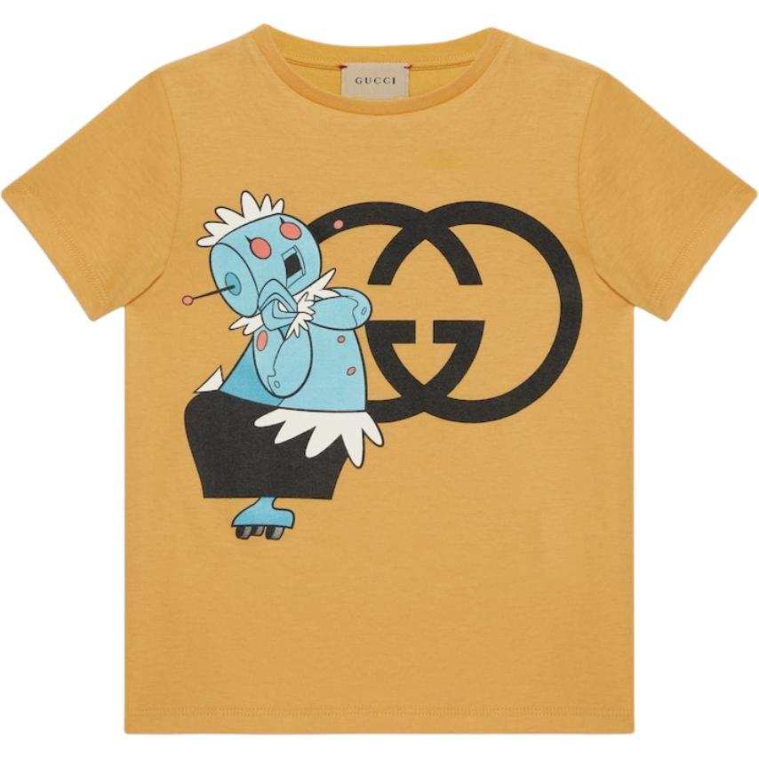 GUCCI Kids T Shirts Crew Neck Moderate