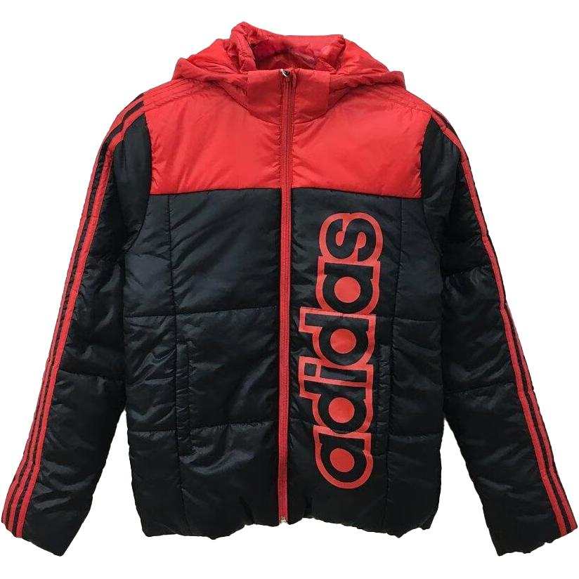 Adidas Adidas Padded Jacket Red Teenagers