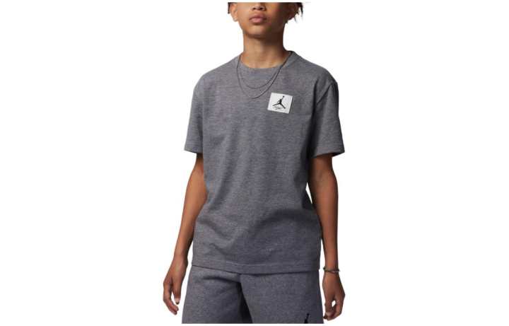 Jordan Jordan Kids' Apparel T Shirt T Shirt Kids' Gray