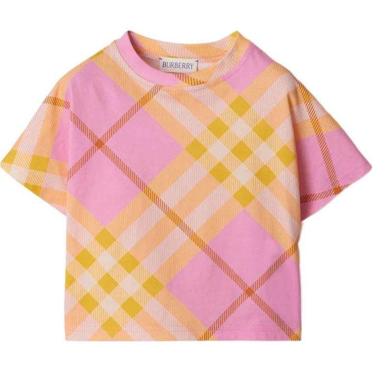Burberry T Shirt Pink Infant And Toddler