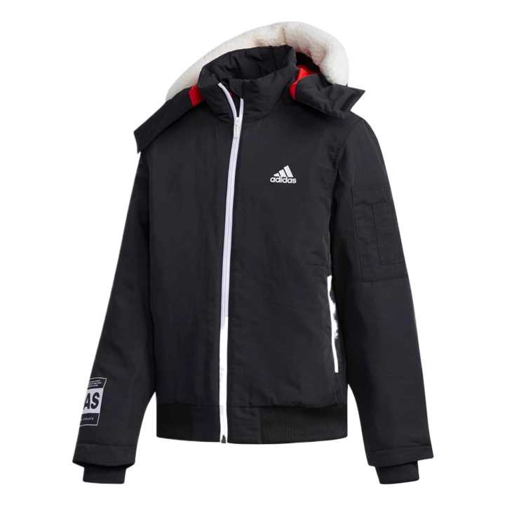 Adidas Adidas Padded Jacket Black Teenagers
