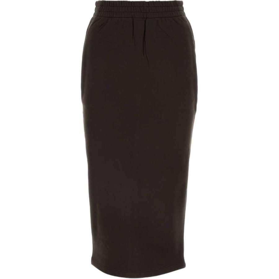 PRADA Prada cotton jersey midi skirt