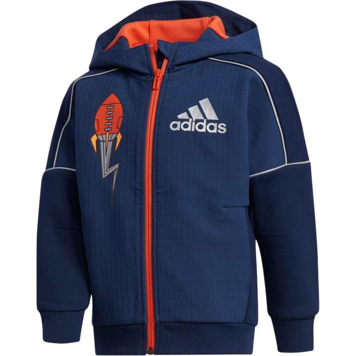 Adidas Adidas Jacket Navy/Dark Silver Gray Children Aged 3 7 Years Old