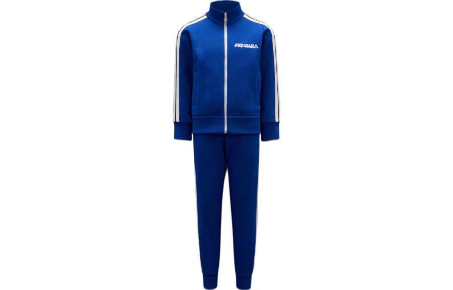 Moncler Casual Sportswear Blue Kids'