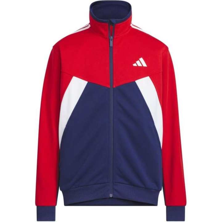 Adidas Adidas Jacket AEROREADY SS25 Red/Dark Blue Children Aged 3 7 Years Old