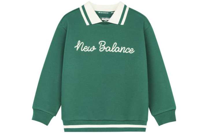New Balance New Balance Kids Sweatshirts Lapel Moderate