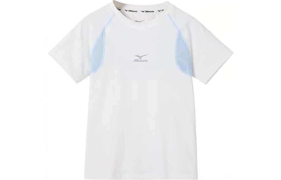 Mizuno Kids T Shirts Crew Neck Moderate