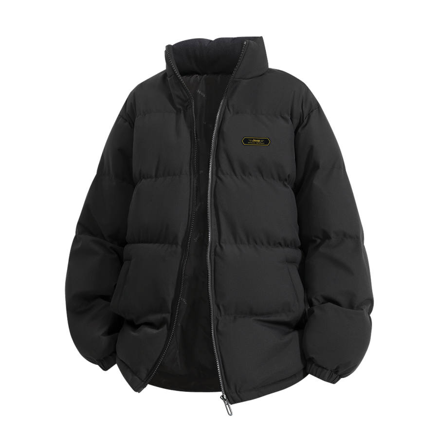 Jeep Jeep Grade School Padded Jackets Stand Collar Thickened