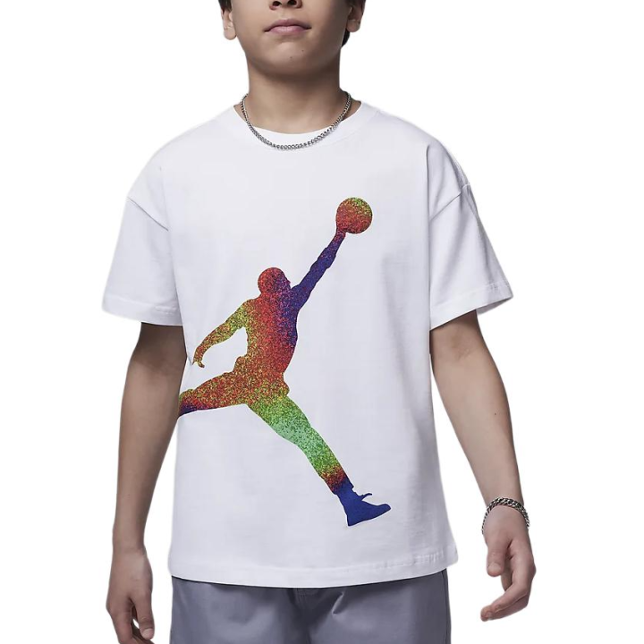 Jordan Jordan Grade School T Shirts Crew Neck Moderate