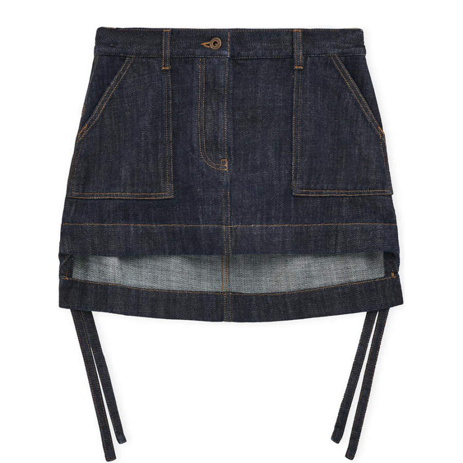 LOEWE LOEWE Workwear Skirt 'Indigo Blue'