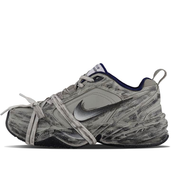 Nike Nike Air Monarch 4 Synthetic Leather, Split Cow Leather, Leather Slip Resistant Abrasion Resistant Low top
