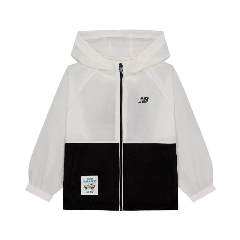New Balance New Balance Jacket NB SS25 Black White Children Aged 3 7 Years Old