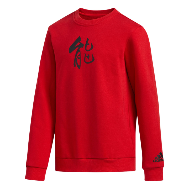 Adidas Adidas Sweatshirt Red Teenagers