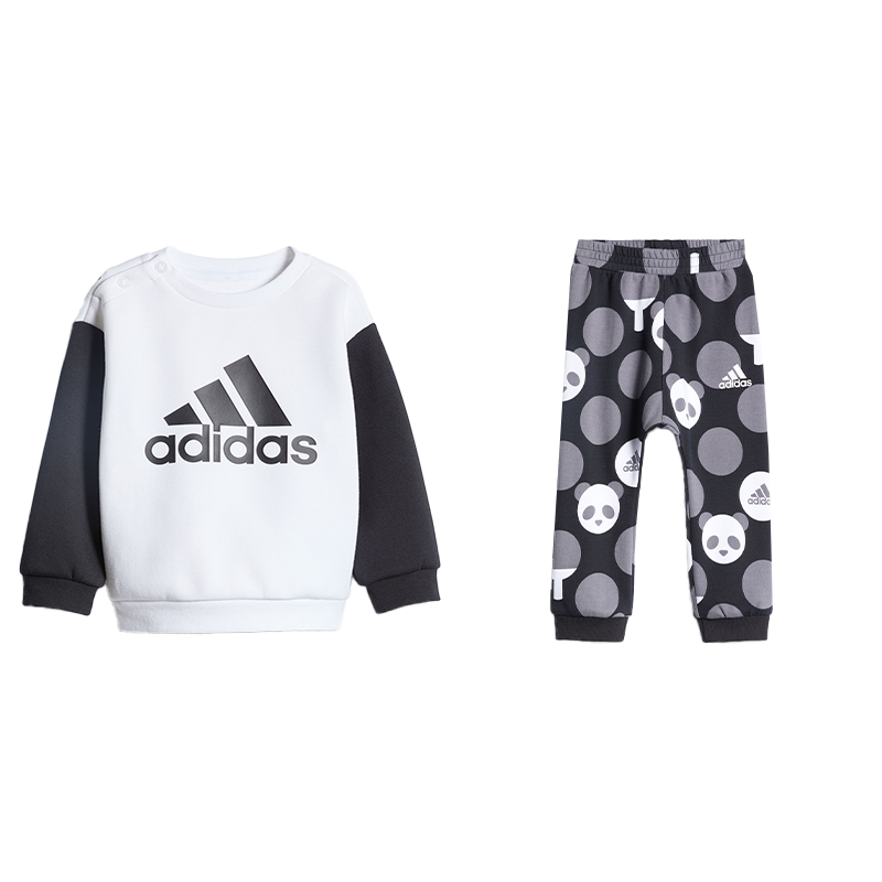 Adidas Adidas Casual Sportswear White/Black Infant And Toddler
