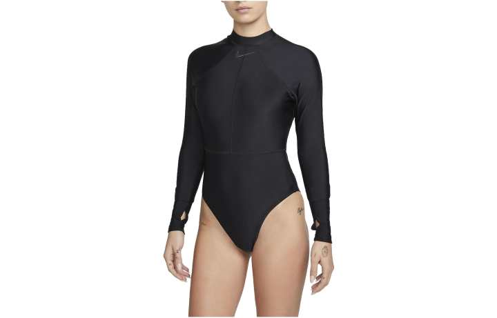 Nike Nike One Piece Swimsuits Women's Black Triangle One Piece Swimsuit