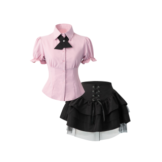 KAZAN Uniforms Women's Pointed Collar Moderate Extra Short
