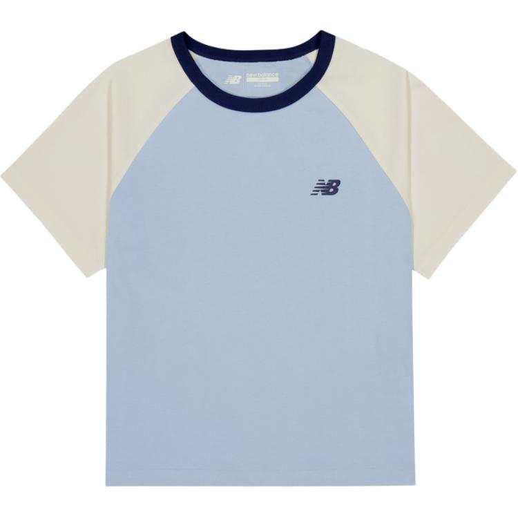 New Balance New Balance NB T Shirt Blue Children Aged 3 7 Years Old