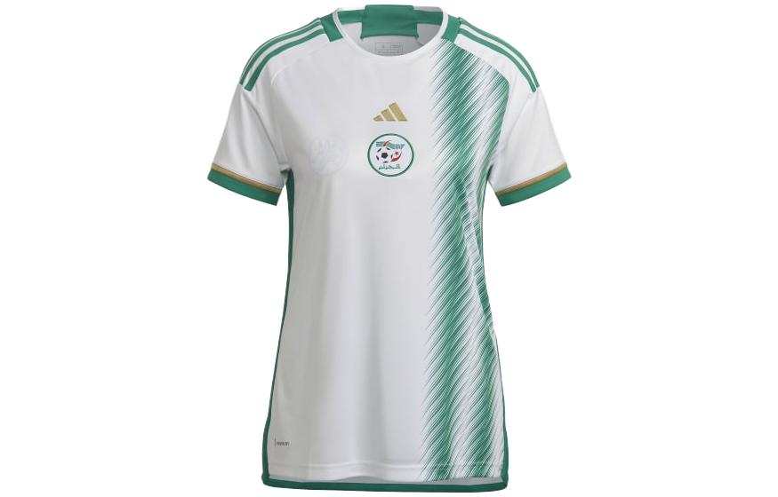 Adidas Adidas Algerian National Team Soccer Jerseys Women's White Crew Neck Moderate