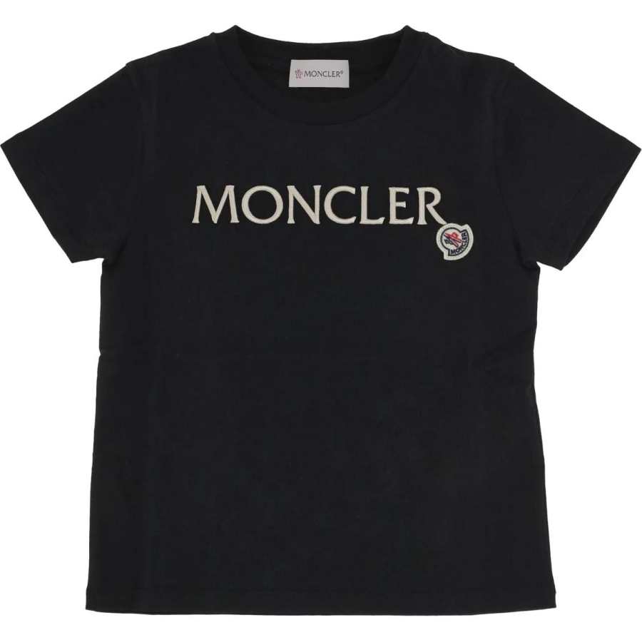 Moncler Kids T Shirts Crew Neck Moderate