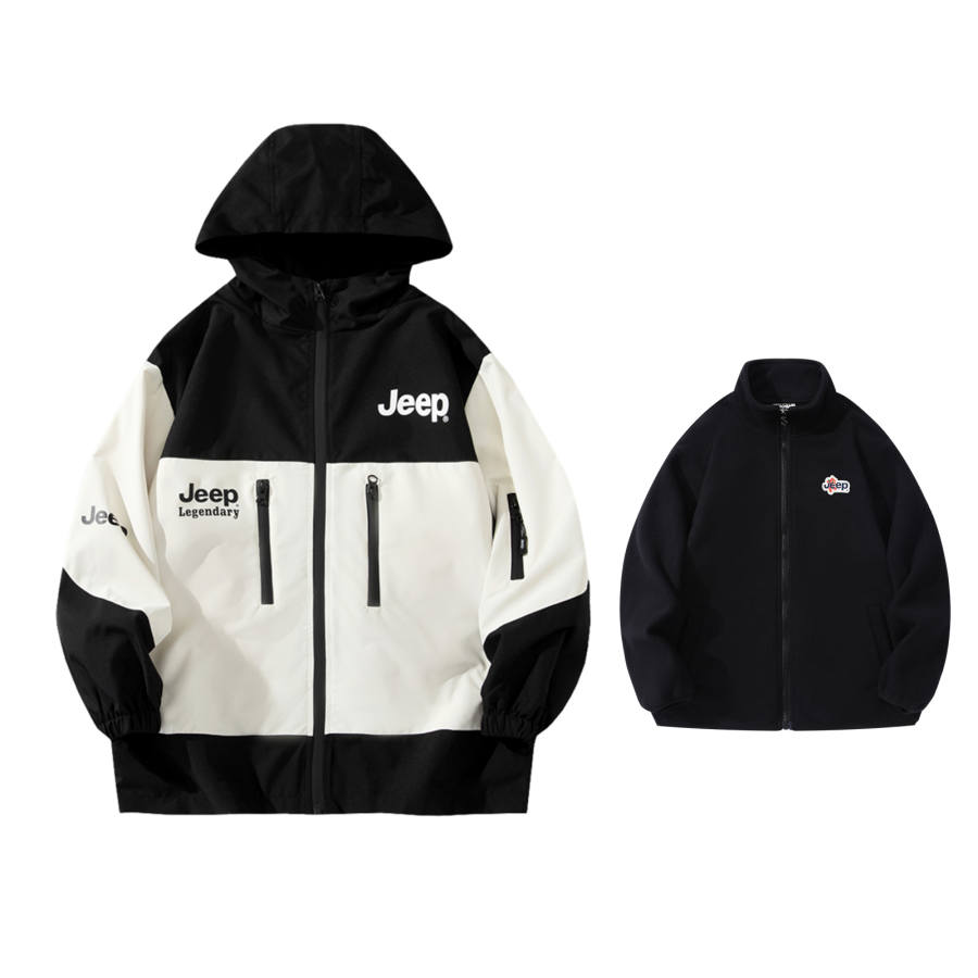 Jeep Jeep Grade School Jackets Hooded Moderate