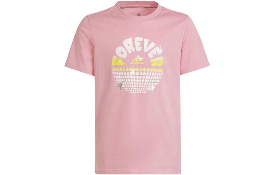 Adidas Adidas Kids T Shirts Crew Neck Moderate