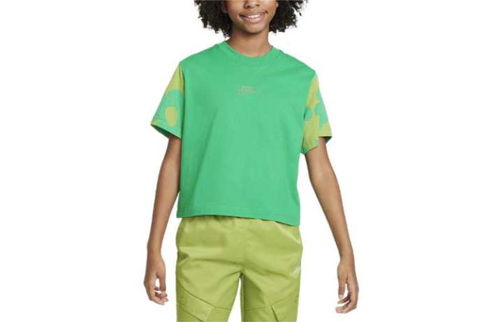 Nike Nike Sportswear T Shirt Kids' Stadium Green