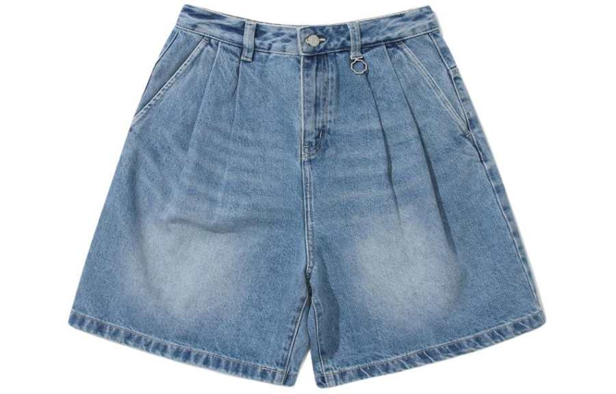 COVERNAT SS24 Denim Shorts Women's Blue