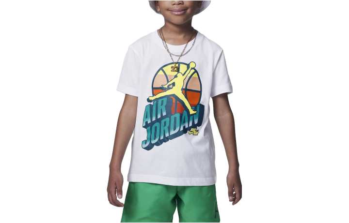 Jordan Jordan Kids T Shirts Crew Neck Moderate