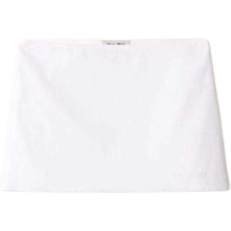 MIU MIU FW24 Casual Short Skirts Women's White