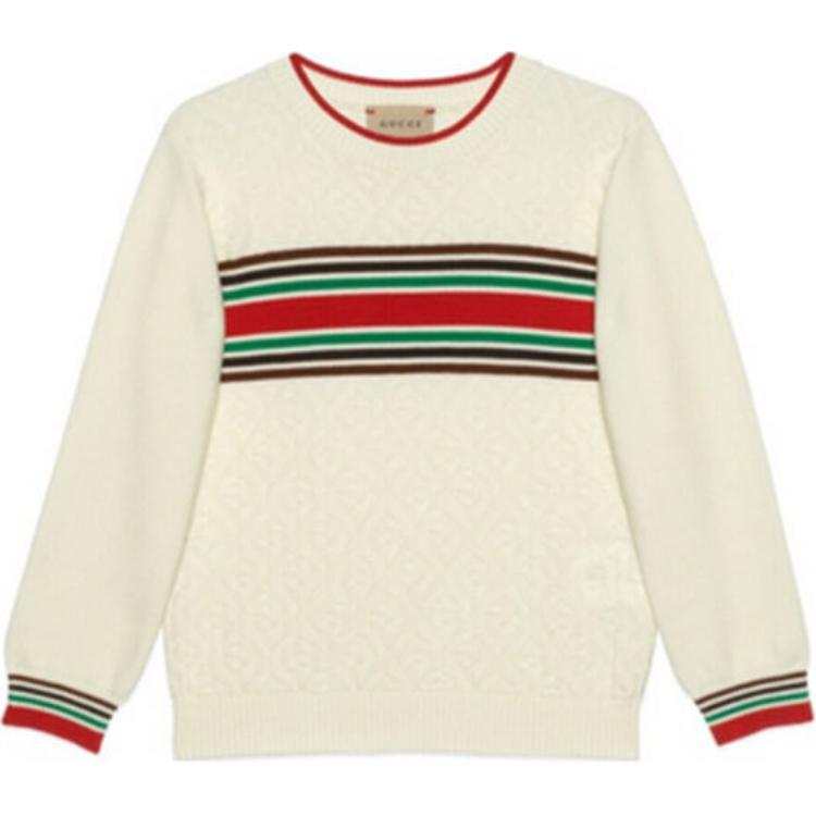 GUCCI GUCCI Kids Sweaters Crew Neck Moderate
