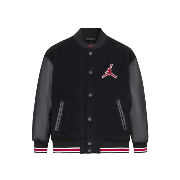 Jordan Jordan Padded Jacket Jet Black Teenagers