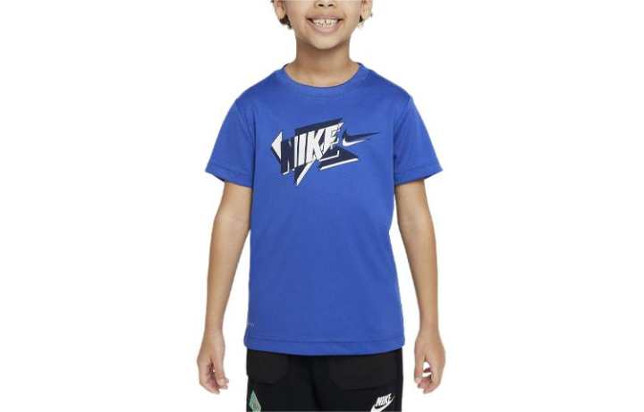Nike Nike Dri FIT T Shirt Kids' Blue