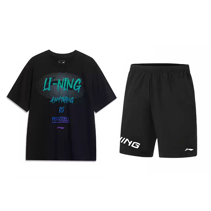 Li-Ning Li Ning Casual Sportswear Unisex Black