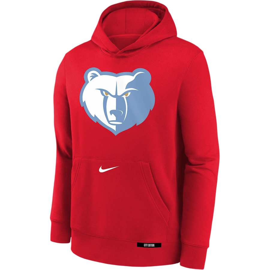 Nike Nike x NBA Sweatshirt Memphis GrizzliesClub FW24 Red Teenagers