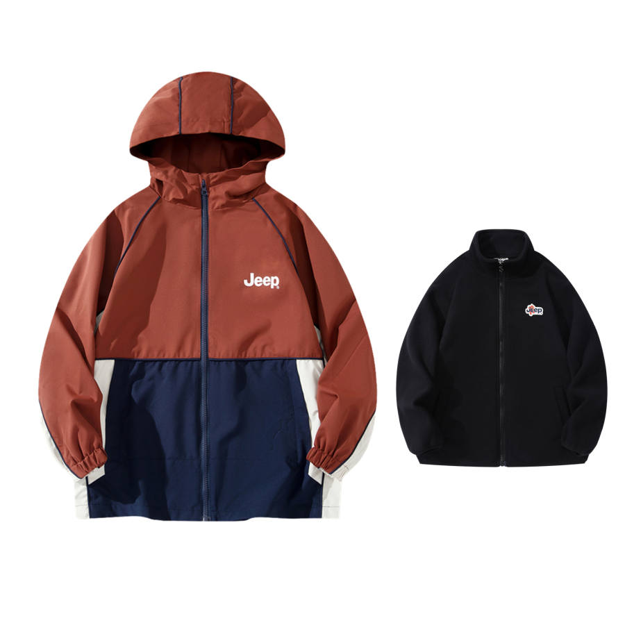 Jeep Jeep Grade School Jackets Hooded Moderate