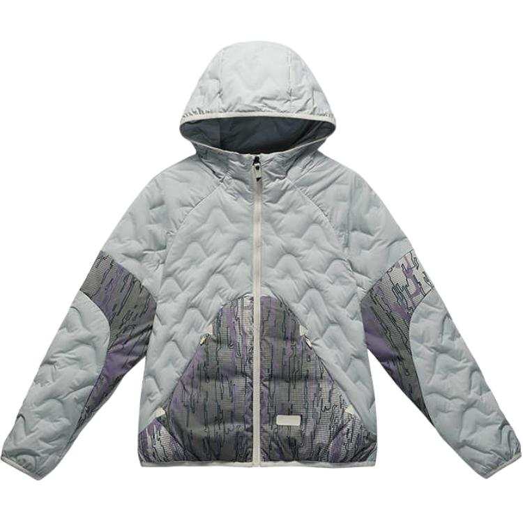 FILA KIDS Down Jacket Carbon Silver Gray Teenagers