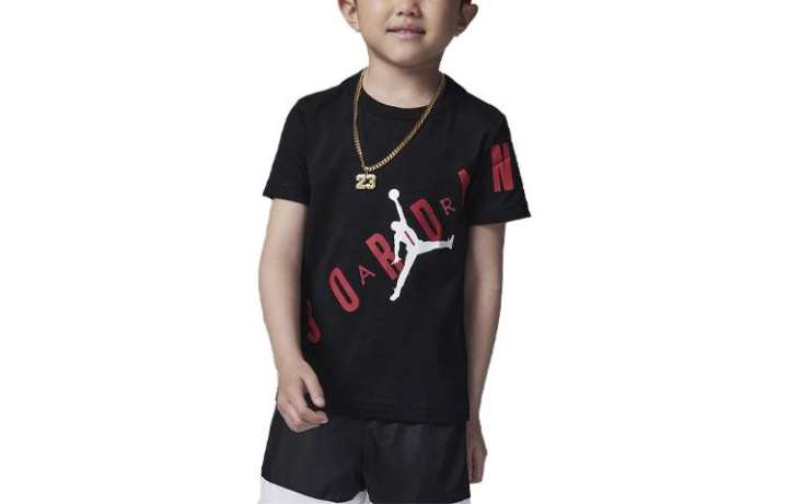 Jordan Jordan Baby T Shirts Crew Neck Moderate