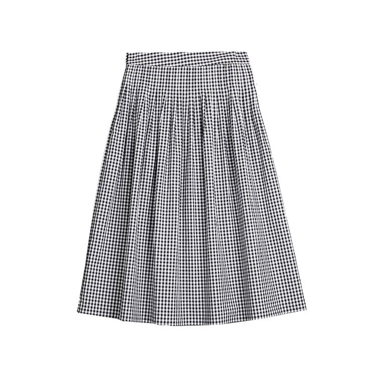 ELLE Casual Short Skirts Women's Black White