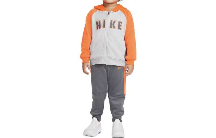 Nike Nike Casual Sportswear Orange+Gray Kids'