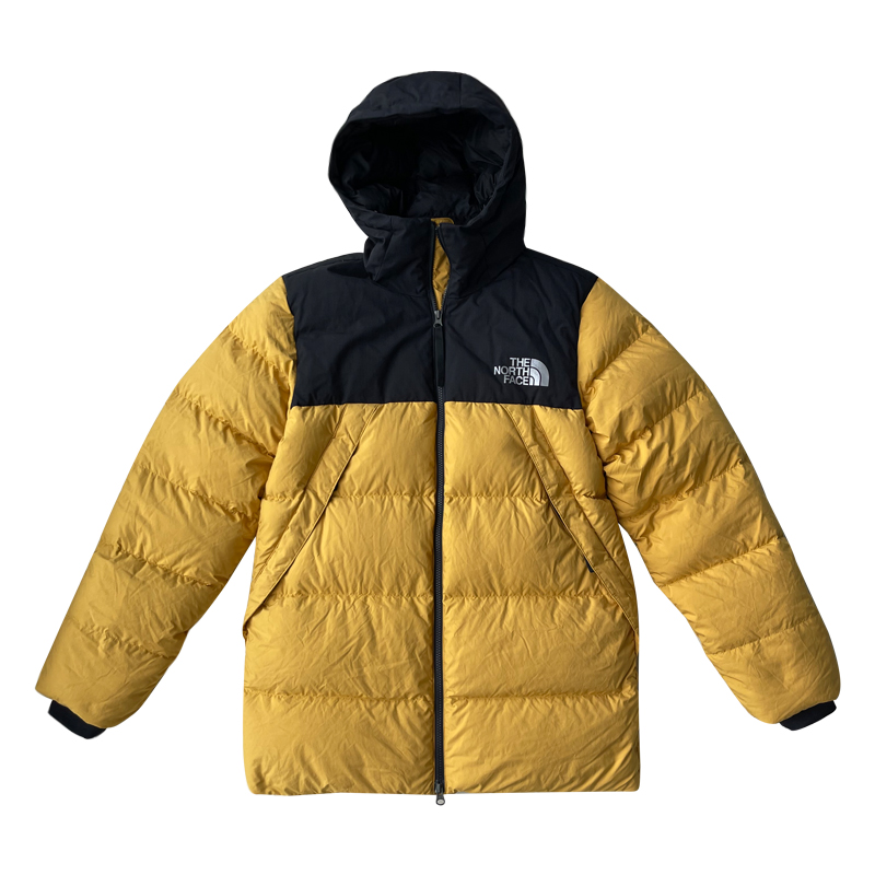 THE NORTH FACE Down Jacket Yellow & Black Teenagers