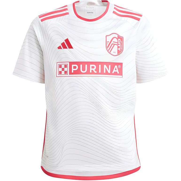Adidas Adidas T Shirt ST. LOUIS CITY SC 24/25 AWAY JERSEY White Teenagers
