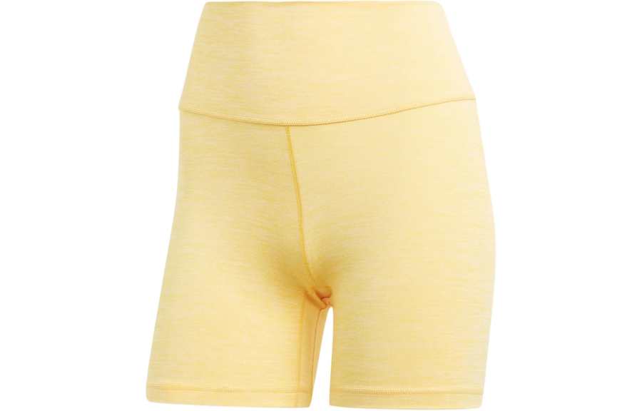 Adidas Adidas All Me 5 Inch Short Leggings Sports Shorts Women's Yellow