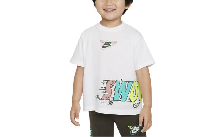 Nike Nike Kids T Shirts Crew Neck Moderate