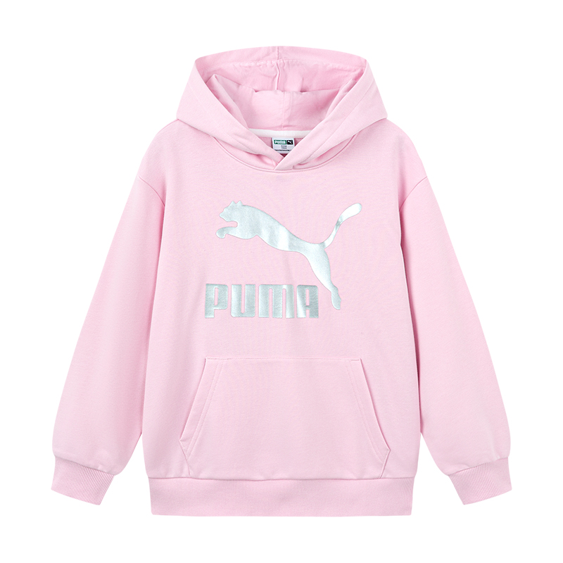 PUMA Sweatshirt SportstyleCLASSICS BIG LOGO HOODIE Dream Pink Unisex