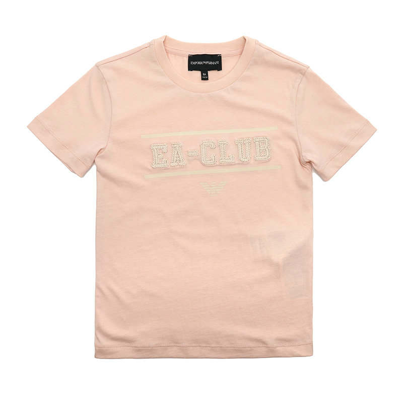 EMPORIO ARMANI T Shirt SS24 Pink Kids'